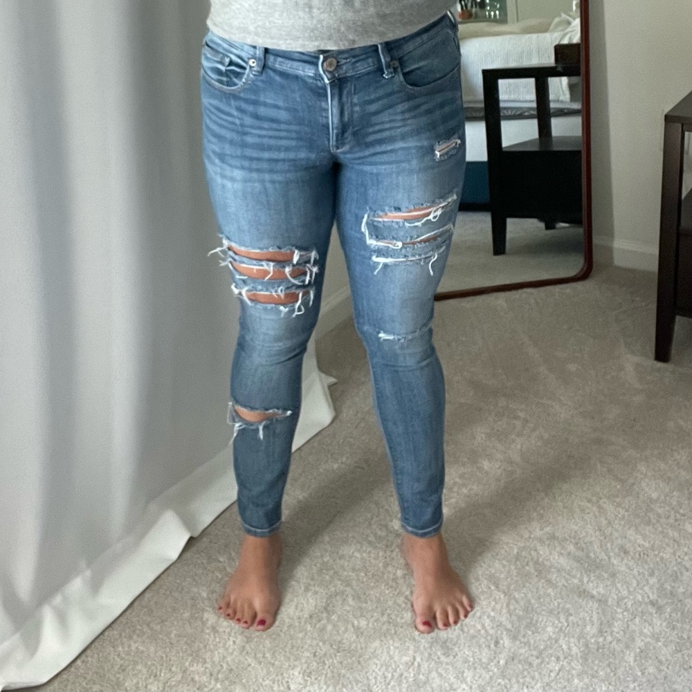 Express mid rise leggings